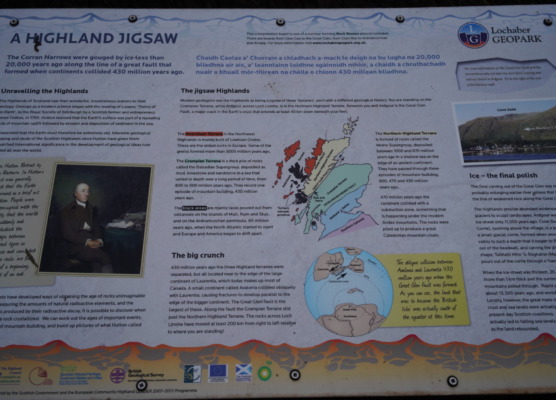 lochaber geopark, the highland jigsaw