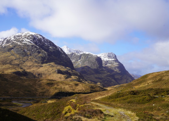 the three sisters of glen coe bibean nam bian