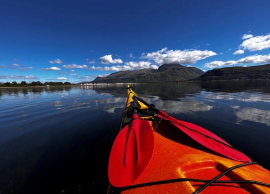 Sea Kayak, Loch Linnhe, Ben Nevis